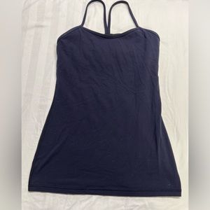 Lululemon navy tank size 6
